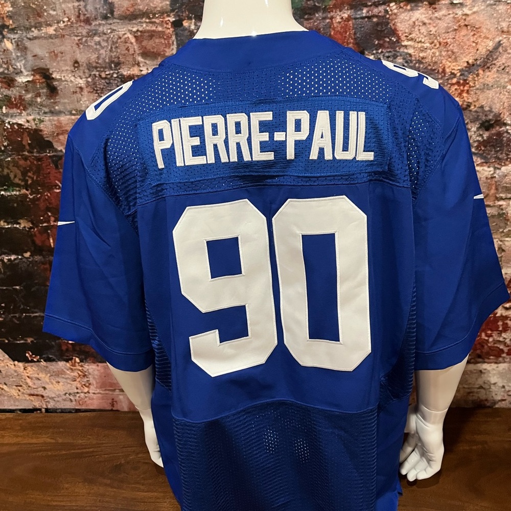 JASON PIERRRE-PAUL EMBROIDERED NEW YORK GIANTS JERSEY GREAT CONDITION - Picture 2 of 6